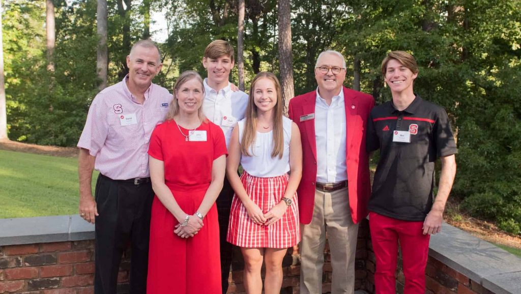 Sciences Student’s Family Named NC State Family of the Year College