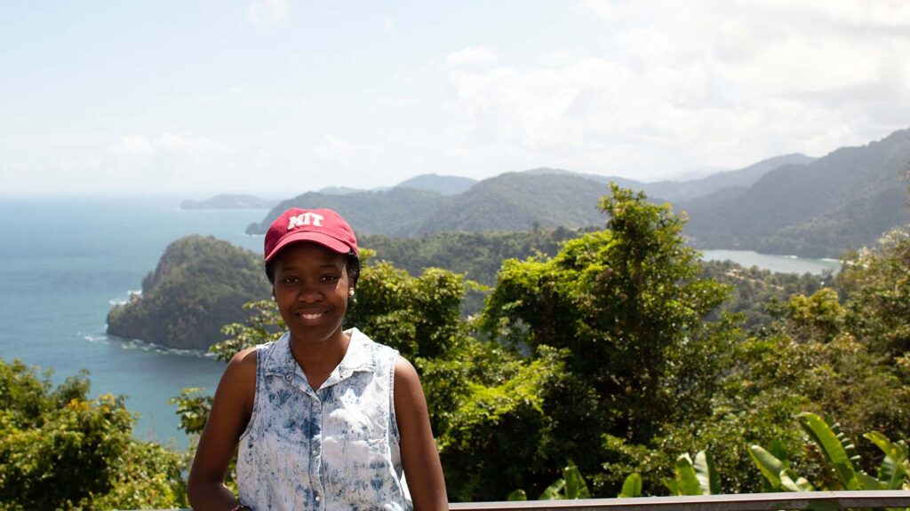 Ednah Sangaka in Trinidad and Tobago.