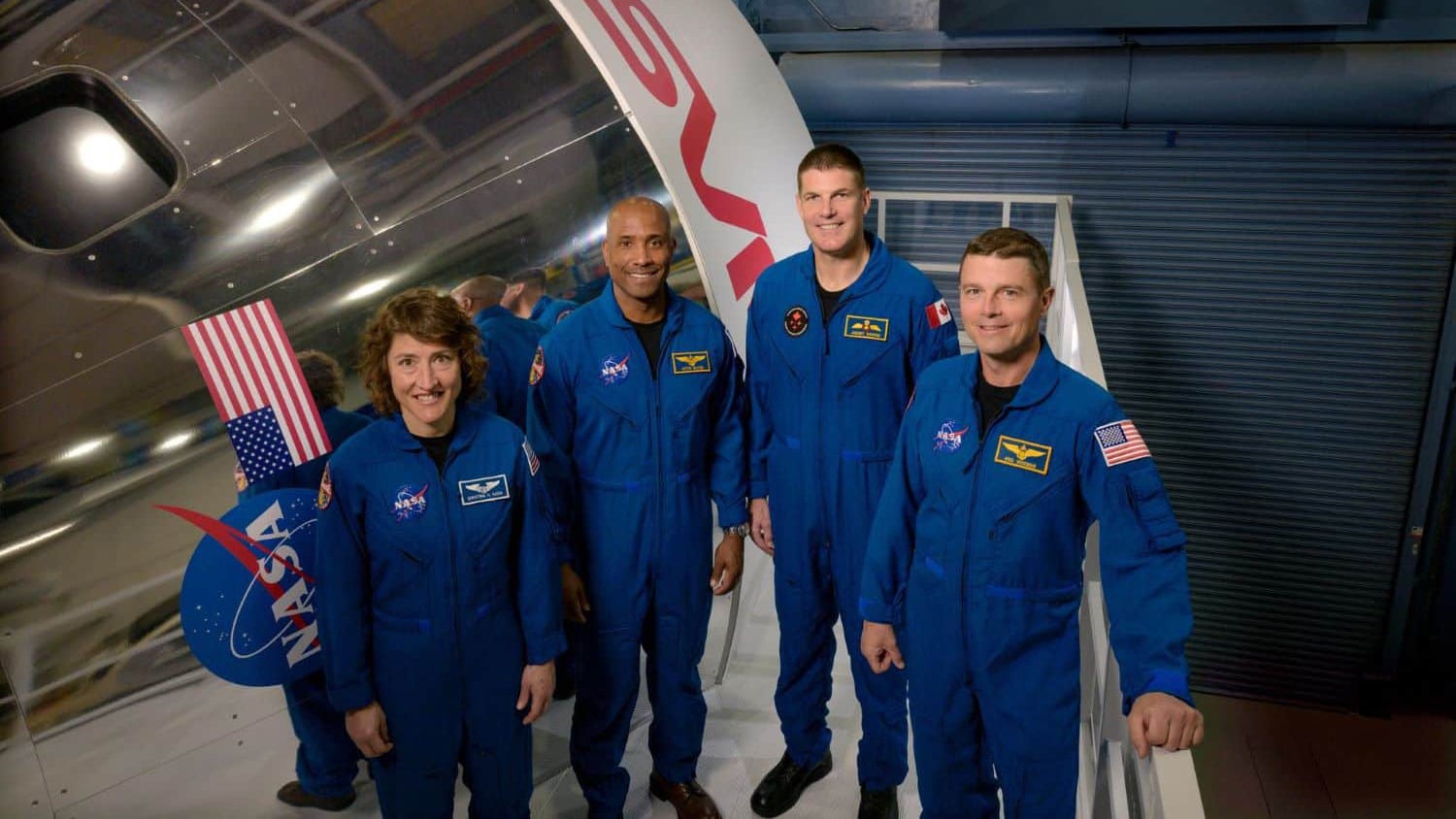 The Artemis II crew