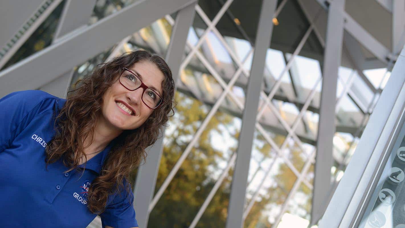 NASA astronaut and NC State alumna Christina Hammock Koch
